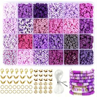 Polymer Clay Heishi Beads
