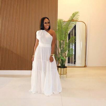 long white dress graduation Zapaka Women Cute White Bateau Short Graduation Dress Long Sleeves Lace-Up Back Commencement Dress with Lace, White / US4