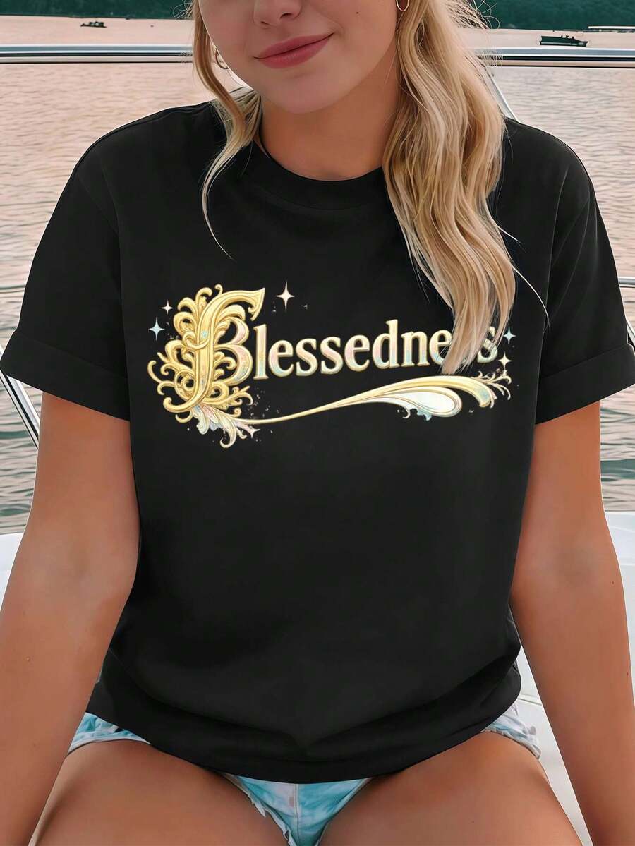 Women T-Shirts - Black - View 1