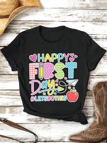 Women T-Shirts - Black - View 2