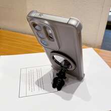 Ốp điện thoại chống sốc có túi khí, tương thích với Apple 6/7/8/X/XS/XR/11/12/13/14/15/16/16e, Galaxy S22/23/24/25/S24 FE/S25 EDGE, A04/05/06/A14/A15/A16/A24/A25/A34, Redmi Note 7/8/9/10/11/12/13, Redmi 9/10/12/13C, Honor X, HW, Realme C53 C55 - màu đen - Xem 4