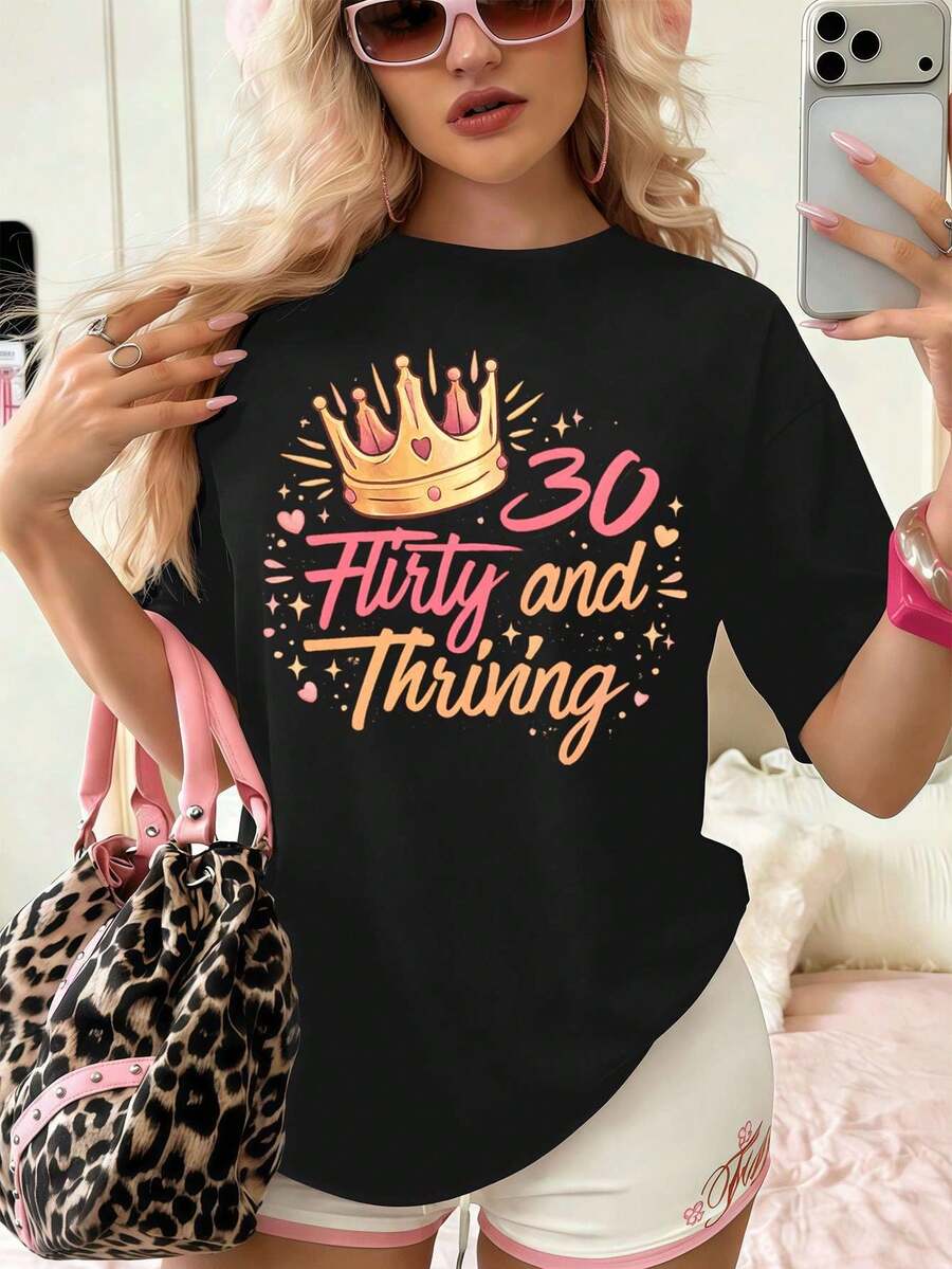 Women T-Shirts - Black - View 1
