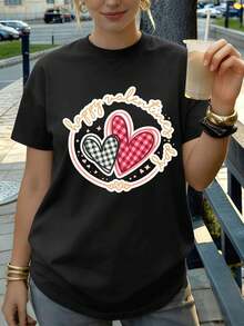 Women T-Shirts - Black - View 1