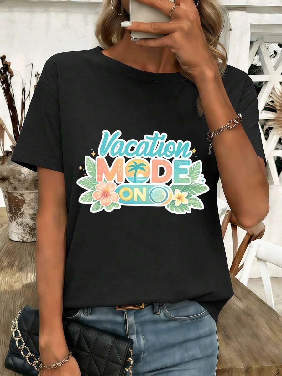 Women T-Shirts - Black - View 1