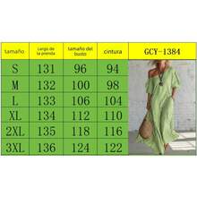Women's Elegant Striped Off-Shoulder Maxi Dress - Fashionable For Spring - 綠色 - 查看 2