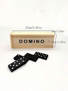 28pcs/Set Domino Tile Set, Fun Interactive Tabletop Game Suitable For Party And Outdoor Leisure Activities - Multicolor - View 11