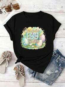 Women T-Shirts - Black - View 2