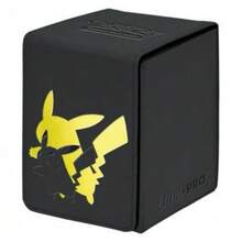 Ultra Pro 15773 - 皮卡丘全景卡盒（適用於2019年寶可夢卡牌遊戲） - 黑色 - 查看 2