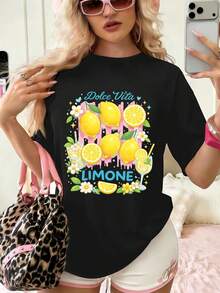 Women T-Shirts - Black - View 1