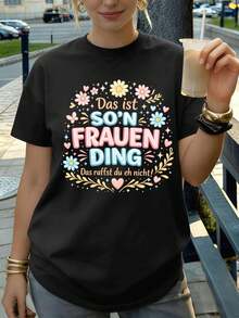 Women T-Shirts - Black - View 1