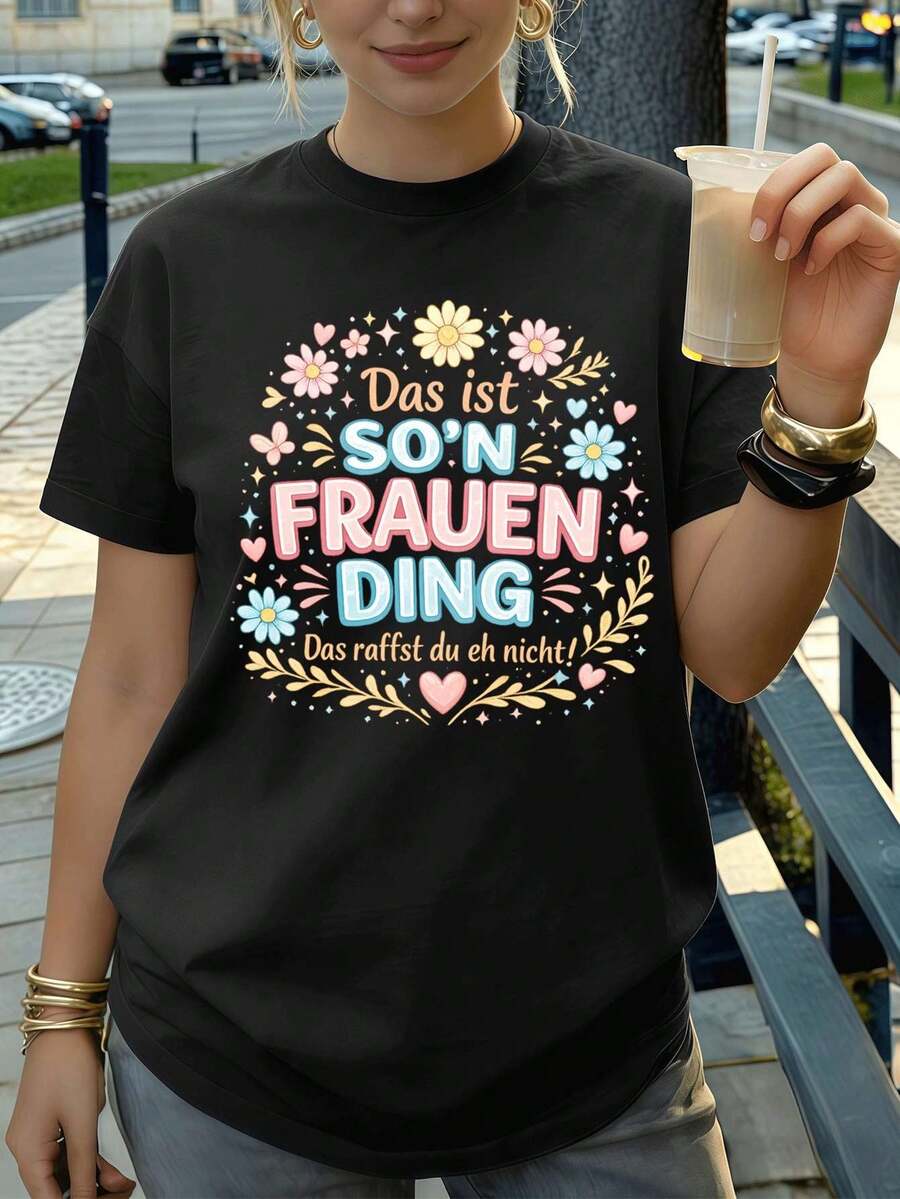Women T-Shirts - Black - View 1