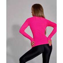 Workout Top Round Neon Pink - Multicolor - View 11
