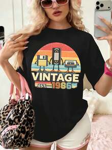 Women T-Shirts - Black - View 1