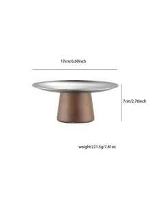1 chiếc giá đựng bánh bằng tre và gỗ có đế gỗ, đĩa trưng bày món tráng miệng, khay đựng trái cây đa năng, thích hợp để trang trí bàn ăn, khay phục vụ trong nhà bếp, sử dụng trong dịp Eid Al-Fitr (Màu vàng, bạc, đen, kèm keo dán, dễ lắp ráp, cần dán thủ công) - Màu Tím - Xem 23