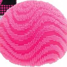 Round Stress-Relief Spiky Ball, Stress-Relief Squeeze Toy, Squeeze And Decompress Colored Ball - Hồng - Xem 7