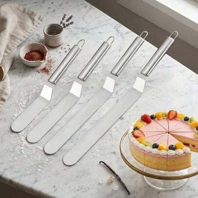 1 cái dụng cụ vét bánh đa năng - Dụng cụ làm mịn bánh chuyên nghiệp, chống dính, tay cầm thoải mái chống trượt, thích hợp cho bánh ngọt, dụng cụ làm bánh tráng miệng, dễ vệ sinh, dụng cụ trang trí bánh chuyên nghiệp, có các kích thước 6/8/10/12 inch, thích hợp cho nấu ăn, tiệc buffet, nhà hàng, tiệc tùng, làm bánh và phục vụ, tiệc cưới, quà tặng đám cưới, kỷ niệm ngày cưới, tiệc tráng miệng, quà tặng ngày lễ.