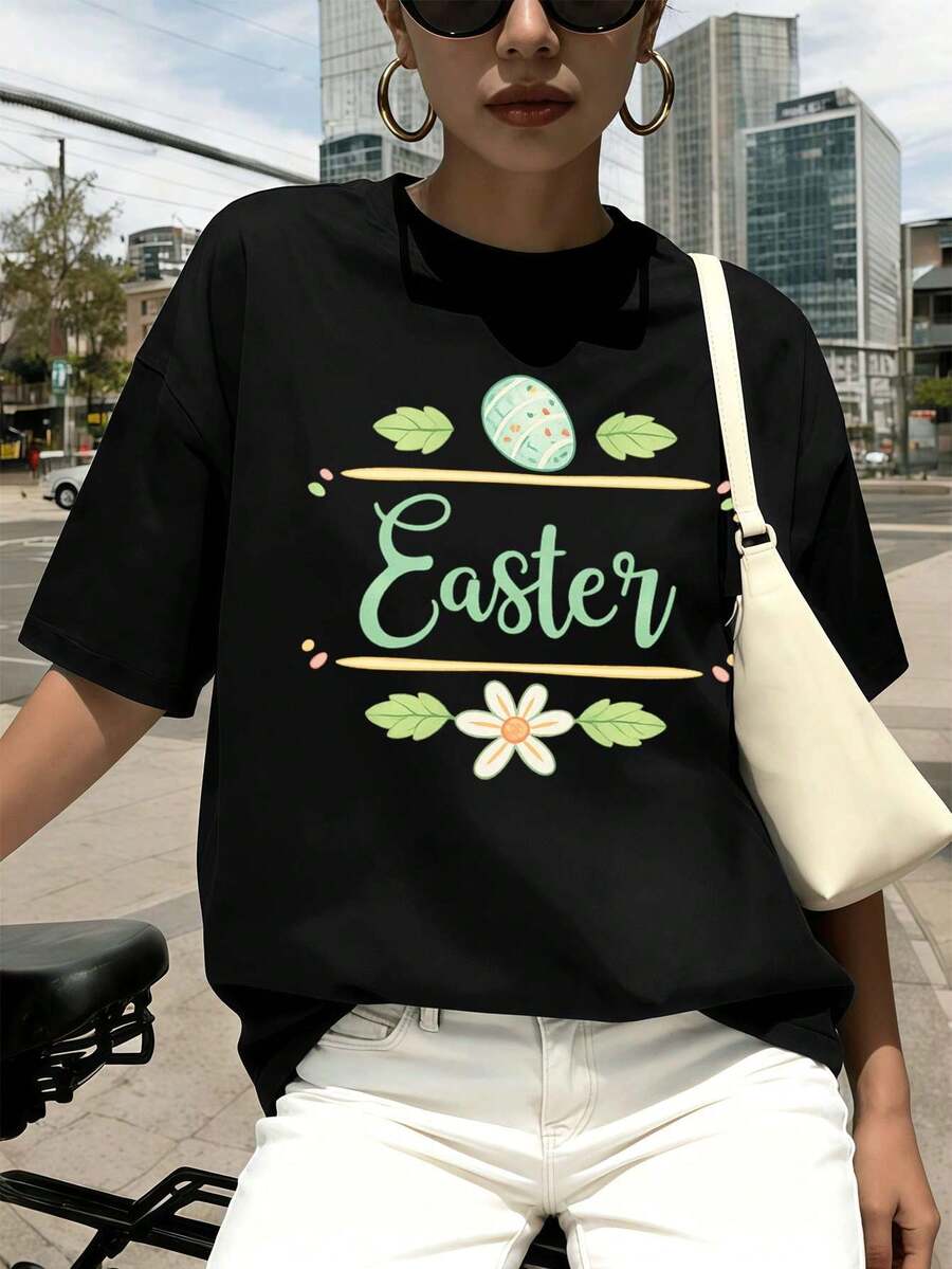 Women T-Shirts - Black - View 1