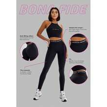 Leggings Extra -Push Up Juicy Black - 彩色 - 查看 5