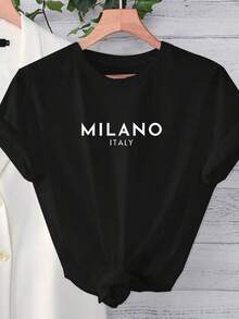 Women T-Shirts - Black - View 7