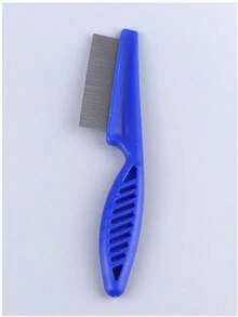 1 chiếc lược chải lông và vết bẩn 2 trong 1 dành cho thú cưng - Lược chải bọ chét bằng thép không gỉ cho chó và mèo, giúp tỉa gọn gàng và nhẹ nhàng loại bỏ bụi bẩn và bọ chét, thích hợp cho chó và mèo. - Nhiều màu - Xem 14
