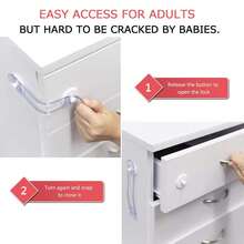 2/4/6/8/10/12pcs Baby Safety Buckle Strap - Multicolor - View 3