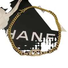 New Fashionable Versatile Pearl Necklace For Women, Pendant Clavicle Chain,  Choker - Gold - View 5