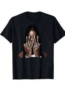 Dam-T-shirts - Svart - Visa 1