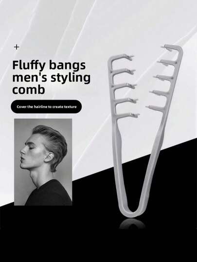 1 chiếc, Lược răng thưa tạo độ phồng này là dụng cụ lý tưởng để tạo những lọn tóc xoăn bồng bềnh. Là lược tạo kiểu răng thưa, lược uốn tóc, lược chải tóc nam, lược tạo kiểu nam và lược răng thưa tạo độ phồng, nó được thiết kế đặc biệt cho tóc xoăn và hoàn hảo cho nam giới, giúp tạo kiểu tóc bồng bềnh và có kết cấu. Tay cầm có kết cấu phù hợp với mọi loại tóc và phù hợp cho cả nam và nữ. Được làm bằng nhựa ABS với tay cầm có kết cấu, lược phù hợp với mọi loại tóc, bao gồm tóc dày, xoăn, gợn sóng,
