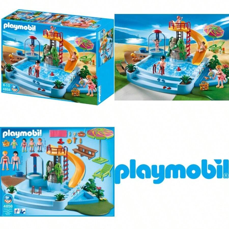 Pool with Water Slide - como en la imagen - Ver 1