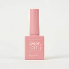 Brand GUIBOFU 1pc No.064 Gel Nail Polish - Coral Pink - View 10