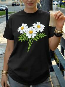 Women T-Shirts - Black - View 1