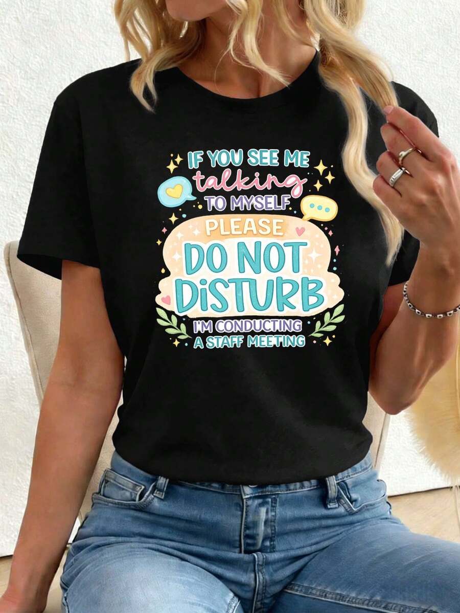 Women T-Shirts - Black - View 1
