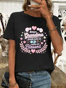 Women T-Shirts - Black - View 1