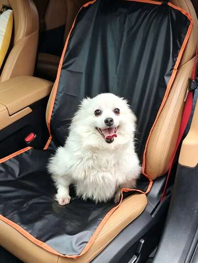 Cubierta protectora impermeable para asiento de coche de perro, alfombrilla universal para asiento trasero de mascotas, cojín antiarañazos y antideslizante para viajes de mascotas, cubierta duradera para asiento de coche de perro o gato para la mayoría de vehículos, accesorios de asiento de coche para mascotas de fácil limpieza