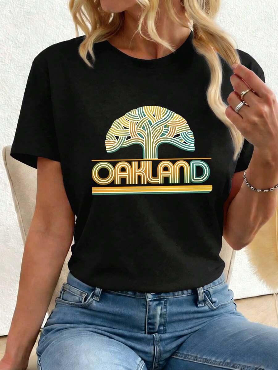 Women T-Shirts - Black - View 1