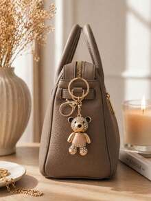 llavero para Bolsas y Mochilas Elegante De Calidad Figura De Oso - Multicolor - Ver 3