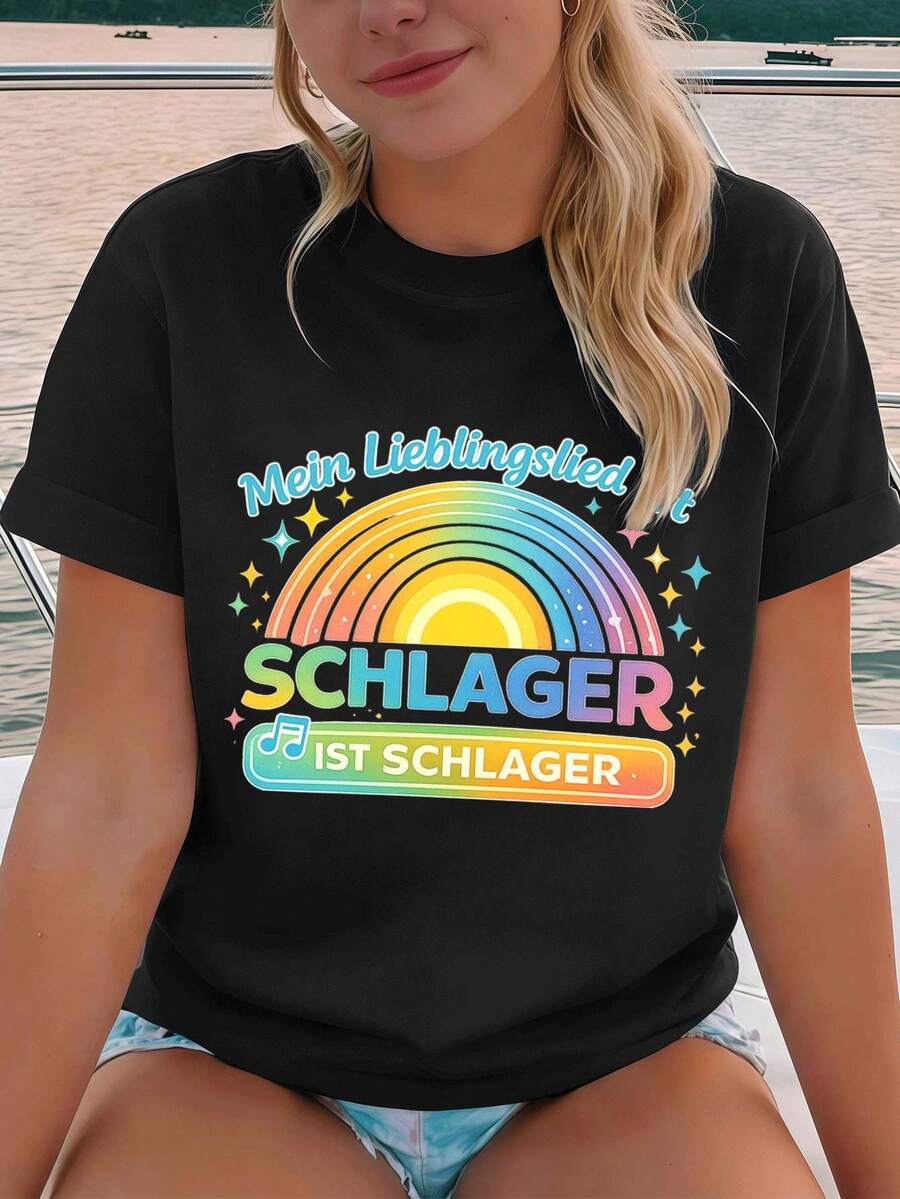 Women T-Shirts - Black - View 1