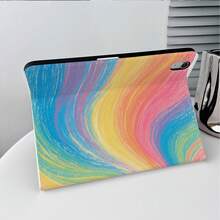 1 PIEZA Funda para tableta con estampado de remolino arcoíris y estrella, cubierta protectora con soporte de varios ángulos y soporte para bolígrafo, compatible con modo de suspensión/activación automática con iPad Pro M5, Air M3, 11" A16, 9.7/10.2/10.9, 7th/8th/10th Gen, Air 2/4/5, Pro 11, Air 11/13 M3 2025/Galaxy Tab S10+/S9/A9, compatible con Oppo Pad, compatible con Huawei Matepad, compatible con Vivo Pad, compatible con Honor Pad, compatible con Xiaoxin Pad - Multicolor - Ver 5