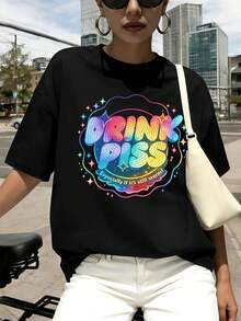 Women T-Shirts - Black - View 1
