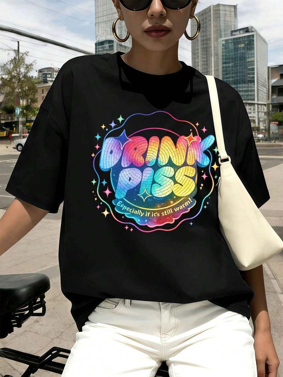 Women T-Shirts - Black - View 1