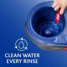 O-Cedar EasyWring RinseClean Spin Mop And Bucket System, Hands-Free System - 1 - 查看 3
