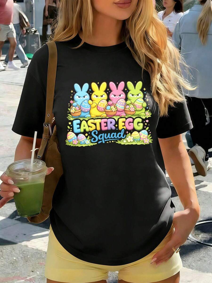 Women T-Shirts - Black - View 1
