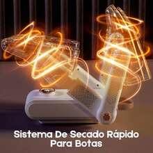 Electric Foldable Shoe And Boot Dryer With UV Light, Temperature Control And Timer - US A Type Plug(110-127V) - View 4