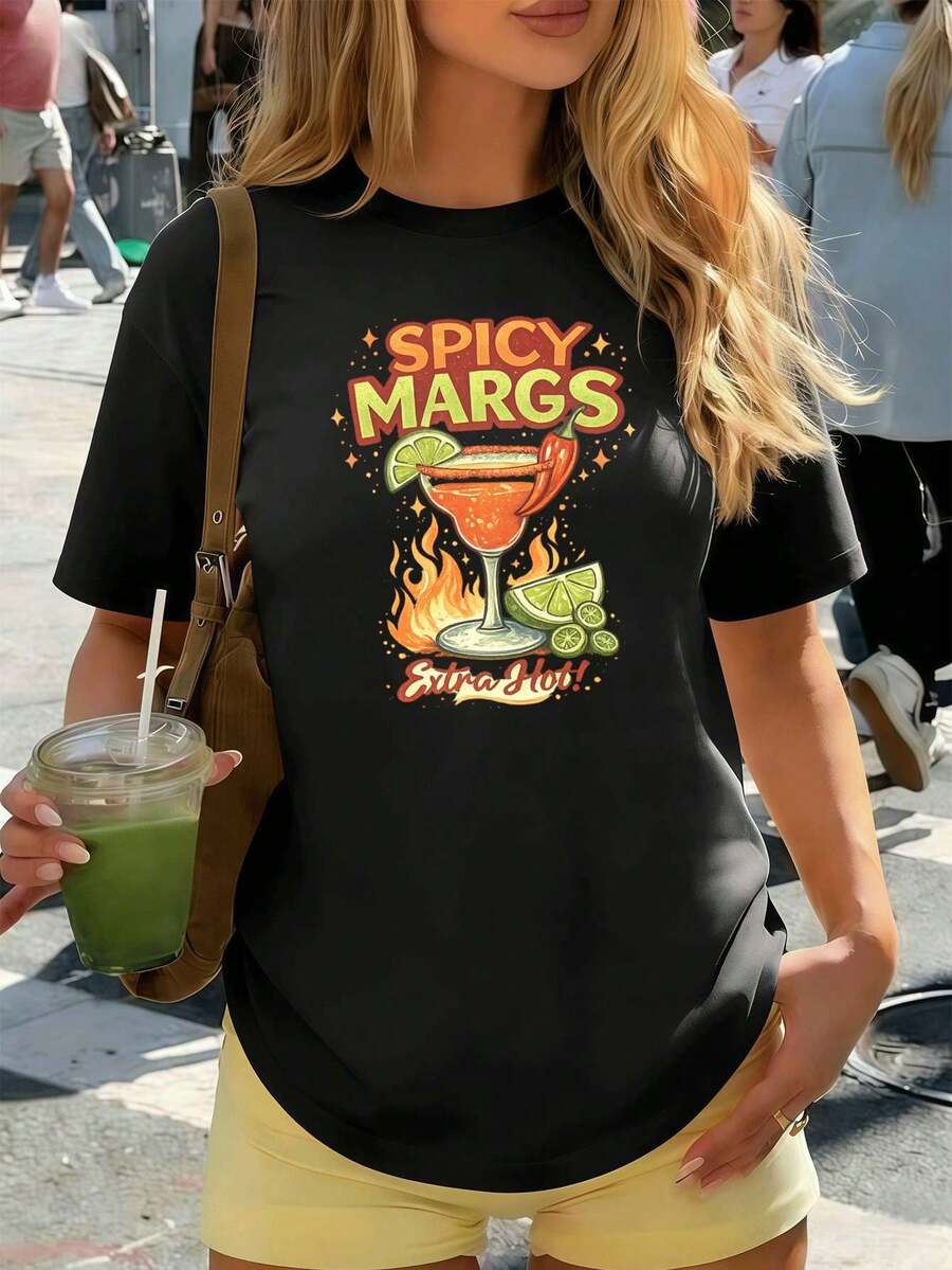 Women T-Shirts - Black - View 1