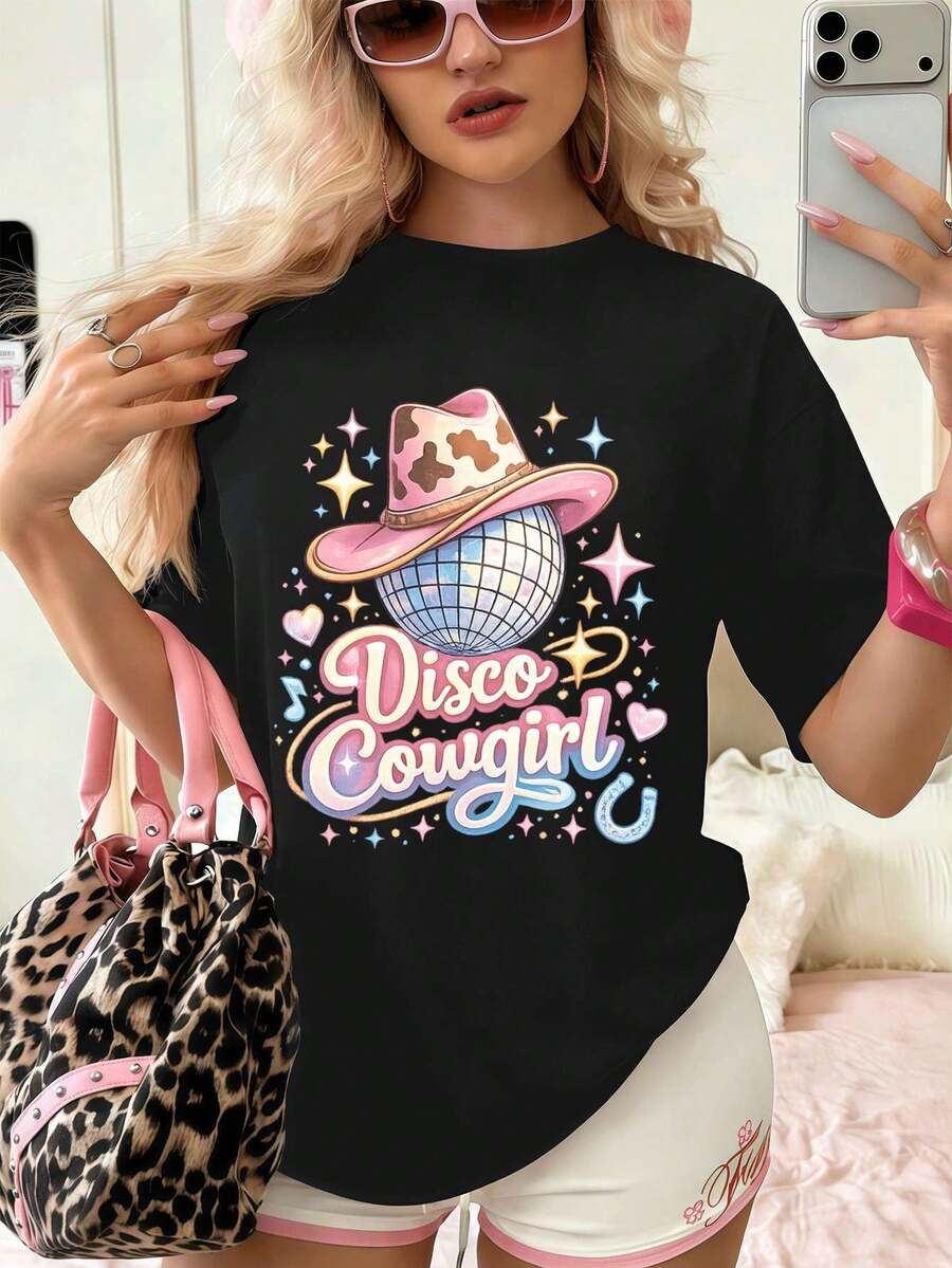Women T-Shirts - Black - View 1