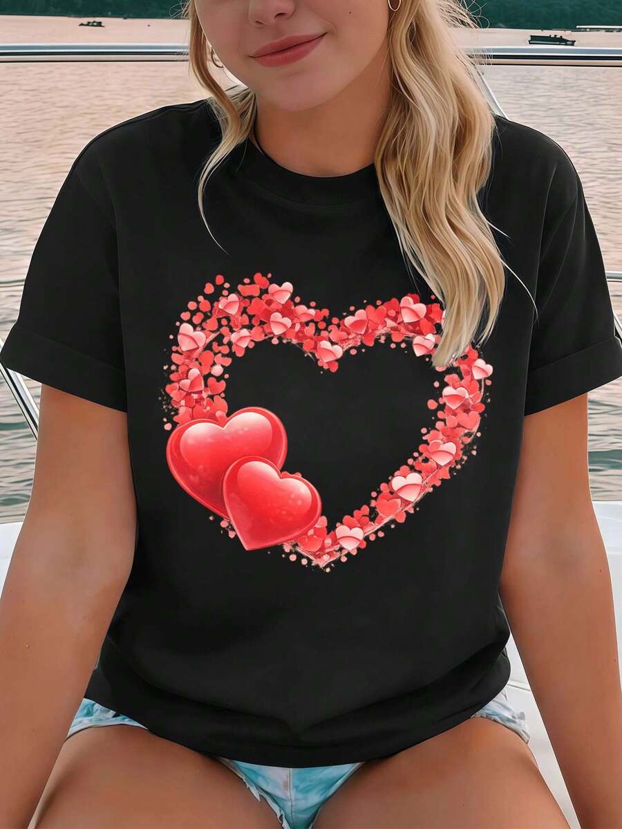 Women T-Shirts - Black - View 1