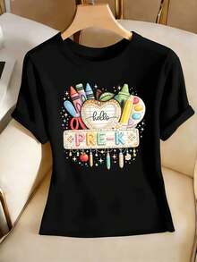 Women T-Shirts - Black - View 2