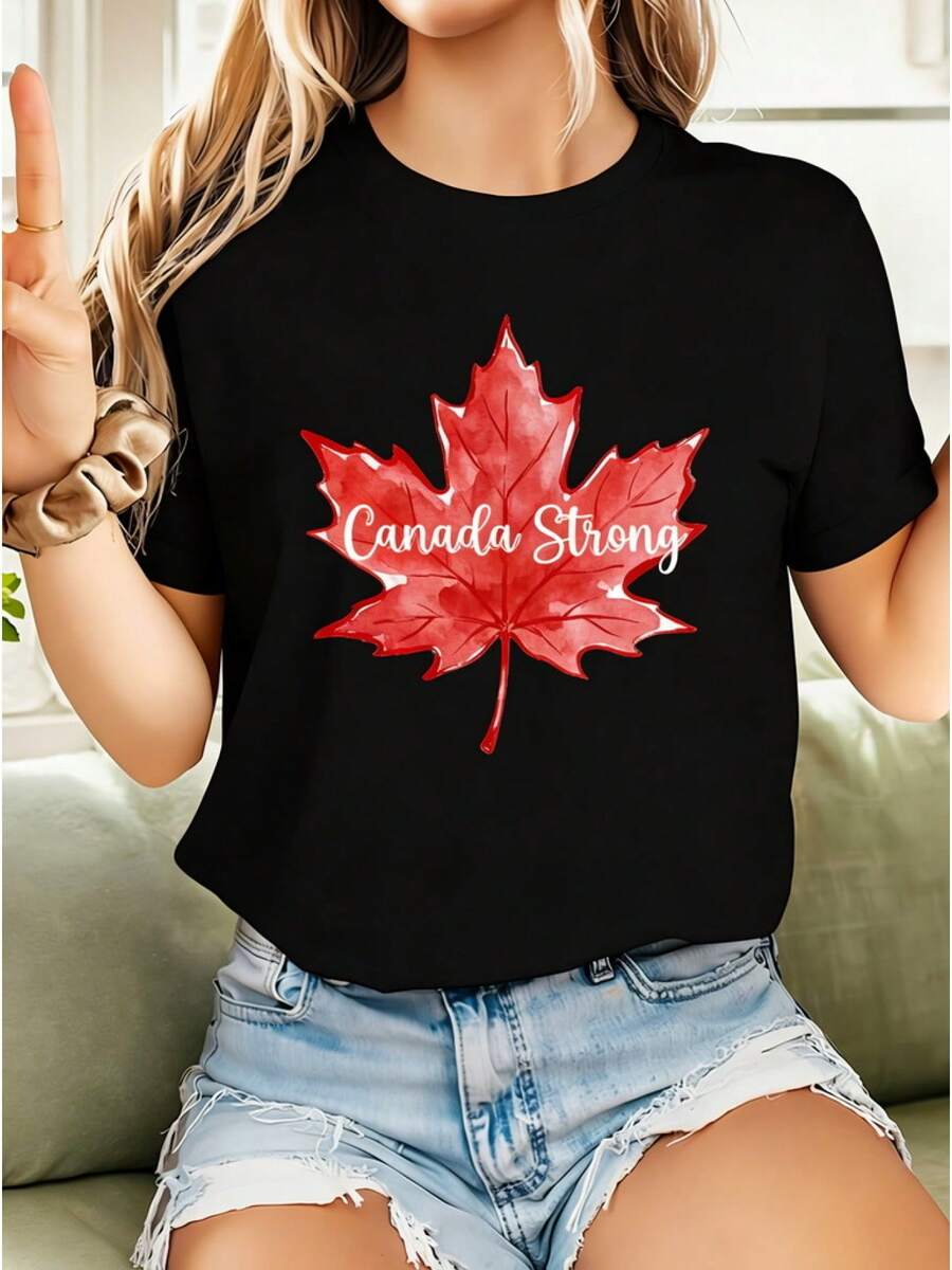 Plus Size T-Shirts - Black - View 1