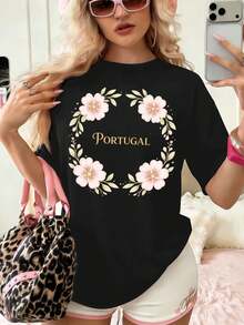 Women T-Shirts - Black - View 1