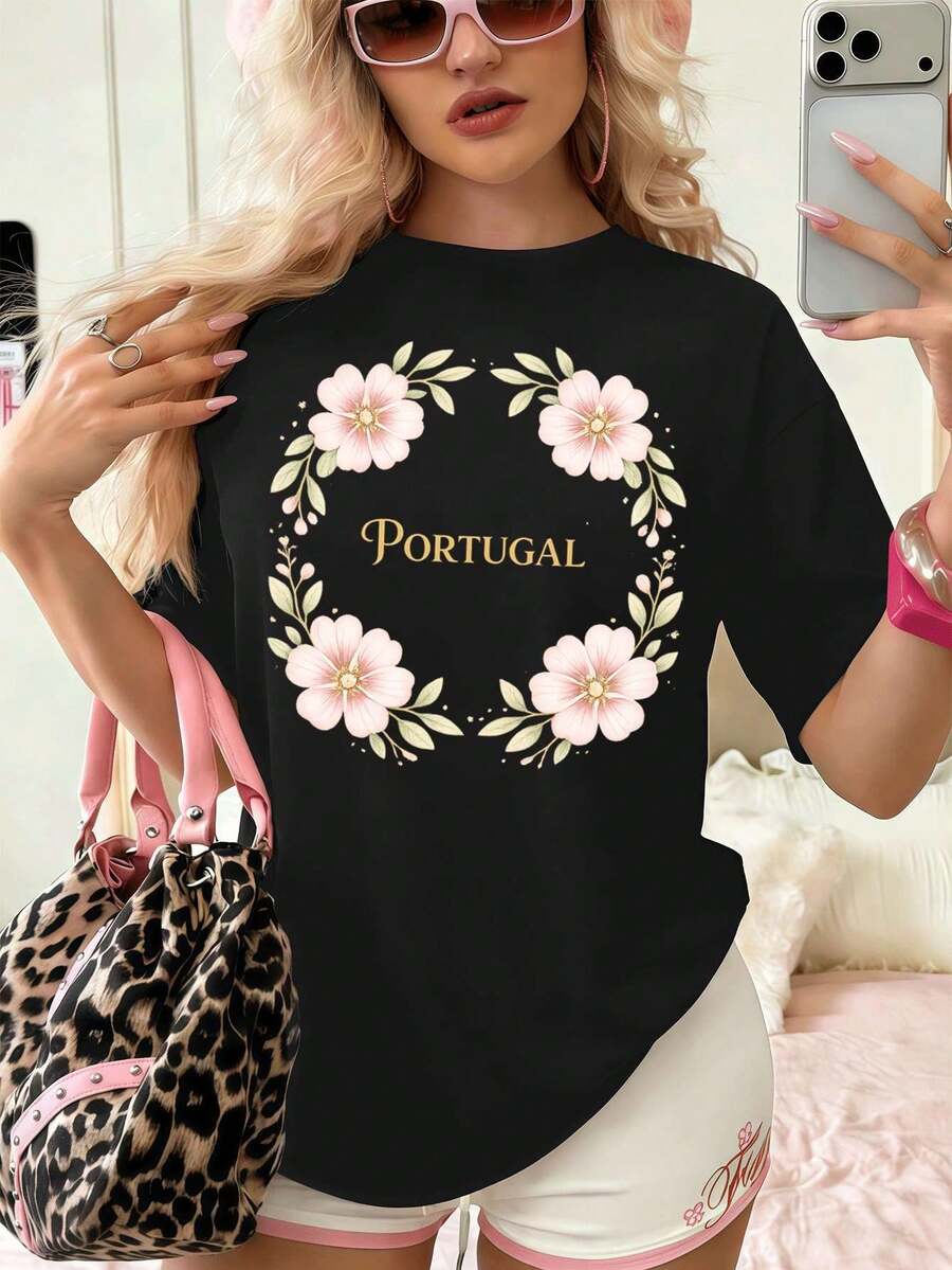 Women T-Shirts - Black - View 1